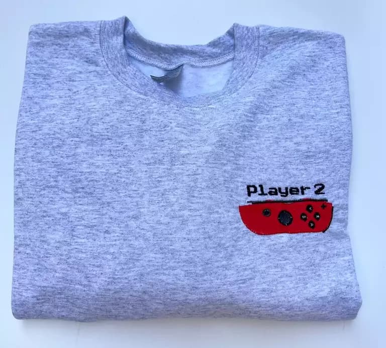 Player 2 | Duo Gaming en Matching Outfit