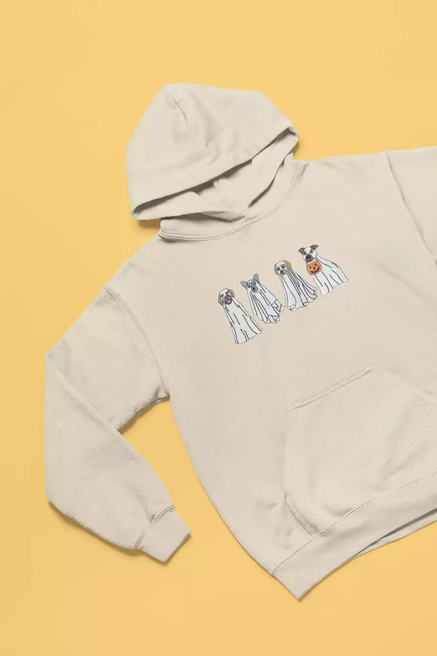 Spooky Chiens Fantômes — Hoodie