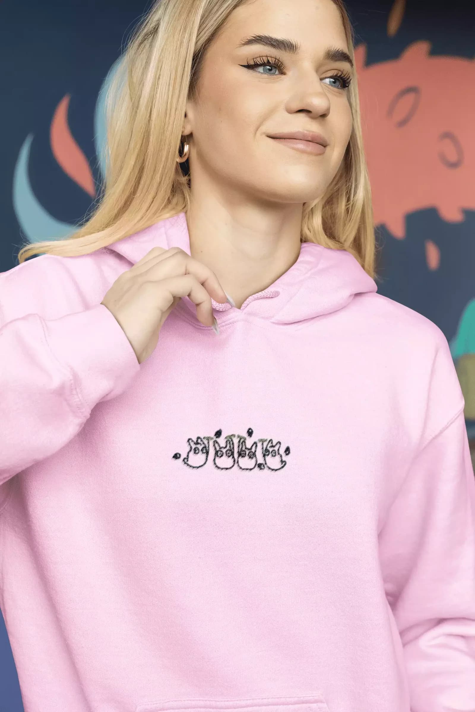 Totoro blanc — Hoodie