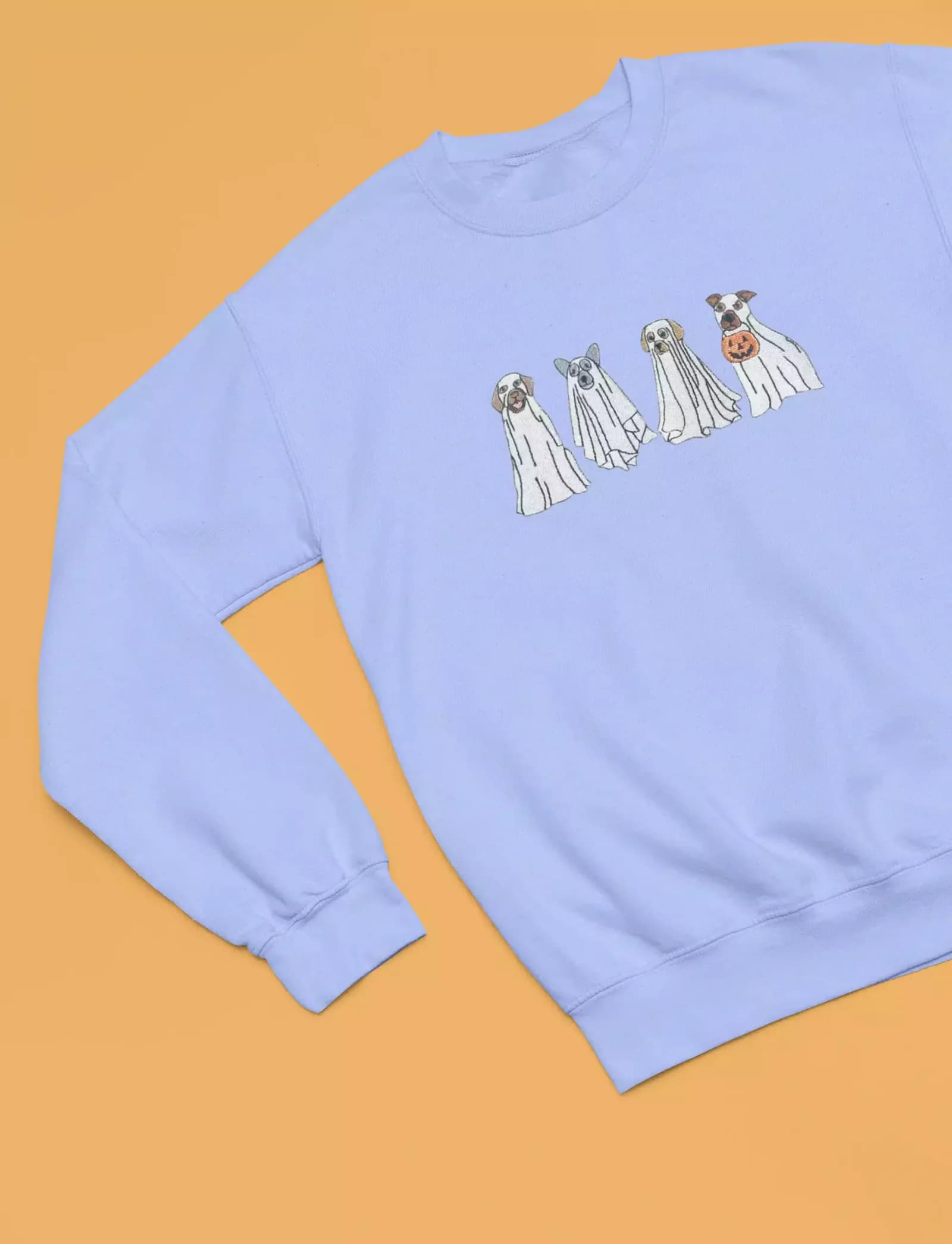Spooky Chiens Fantômes — Sweatshirt