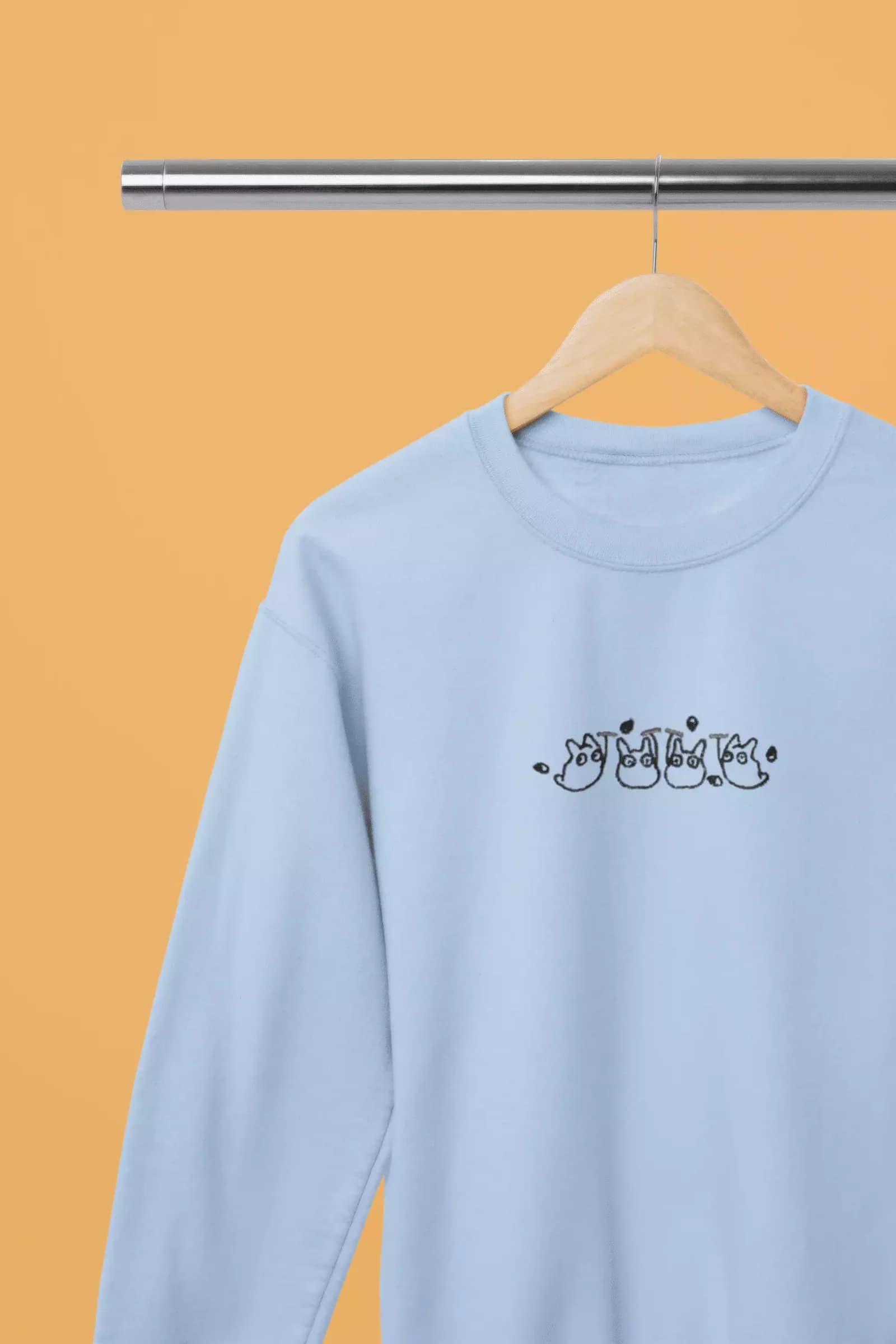Totoro blanc — Sweatshirt