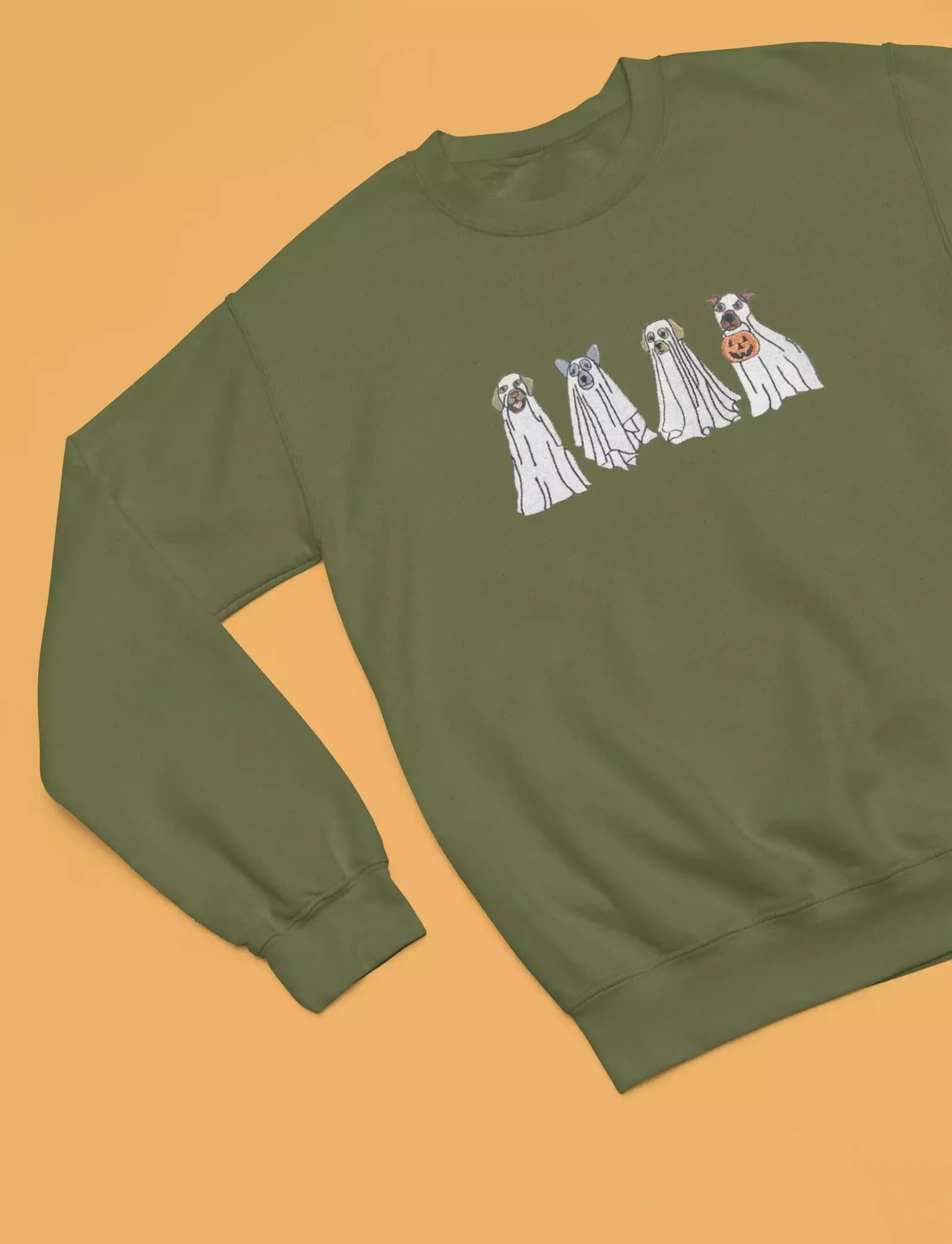 Spooky Chiens Fantômes — Sweatshirt