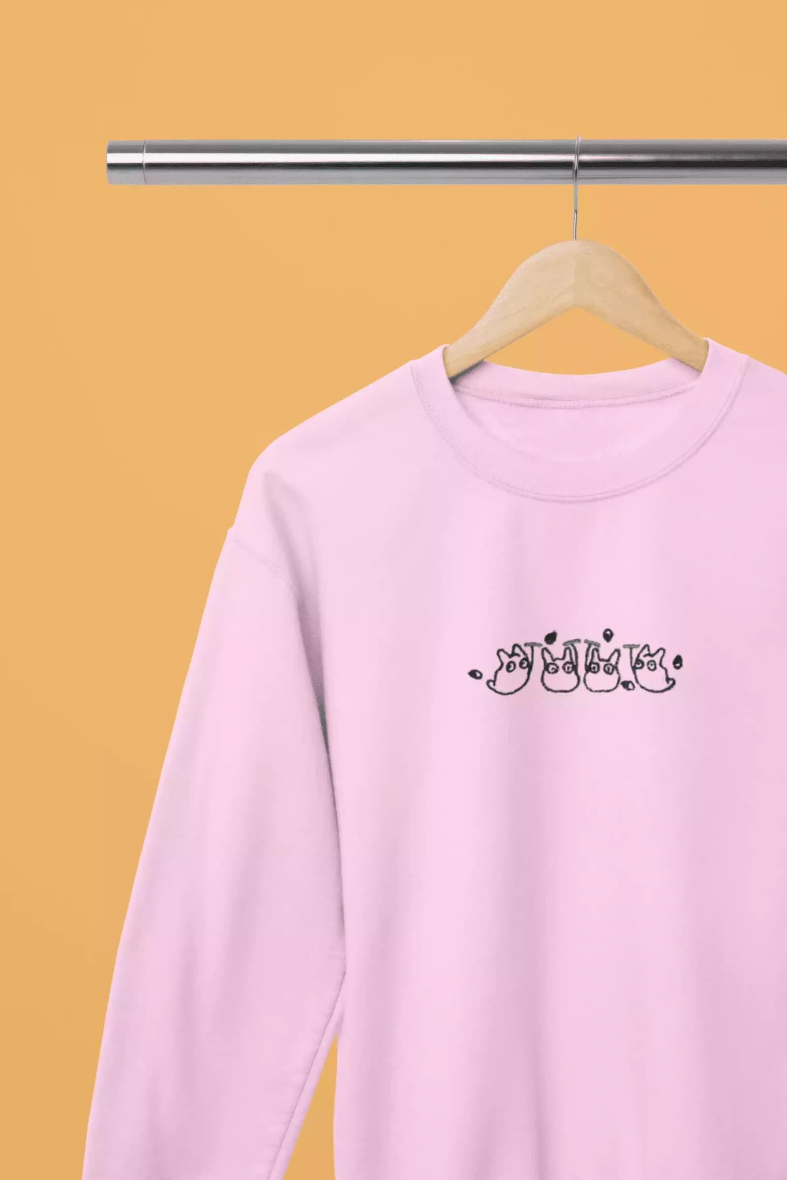 Totoro blanc — Sweatshirt