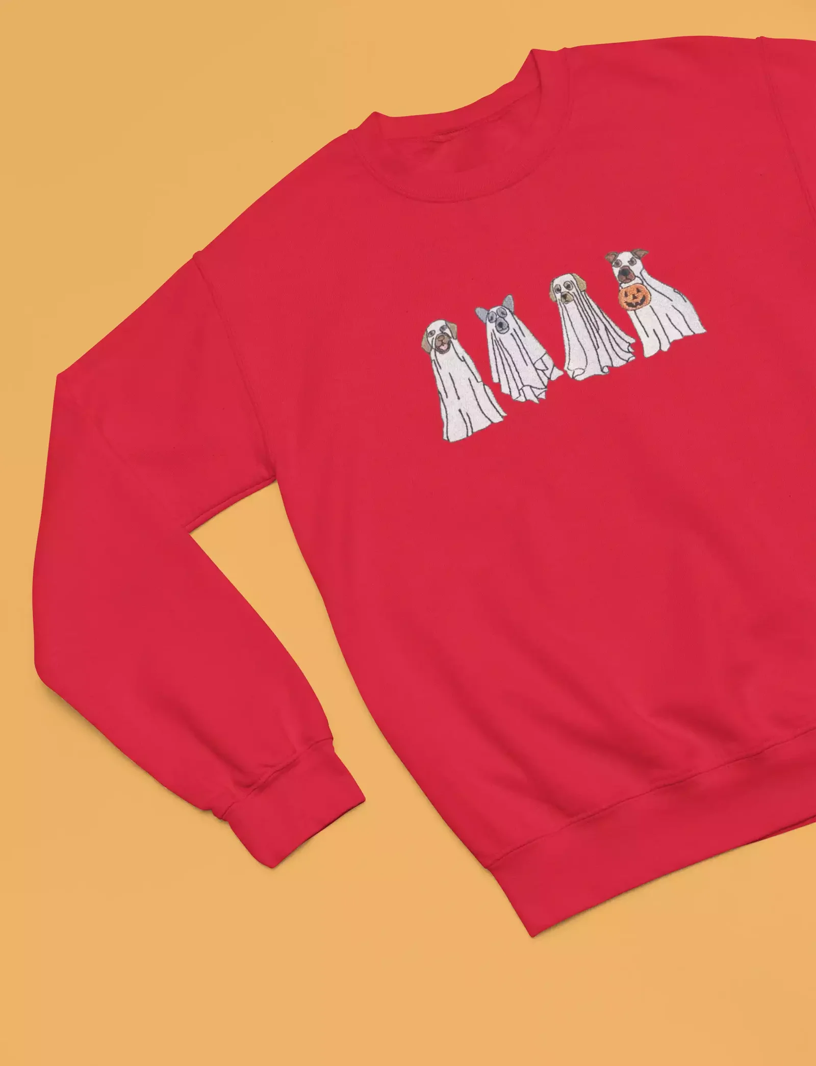 Spooky Chiens Fantômes — Sweatshirt