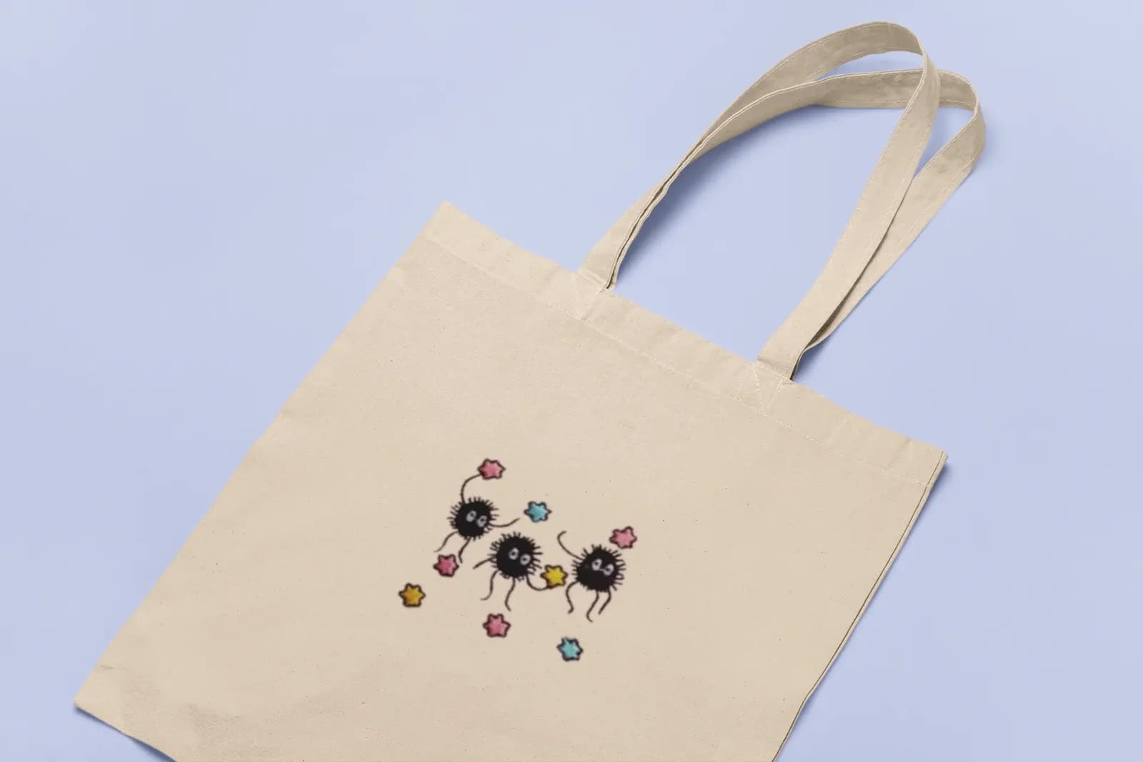 Les Adorables Noiraudes de Ghibli — Tote bag