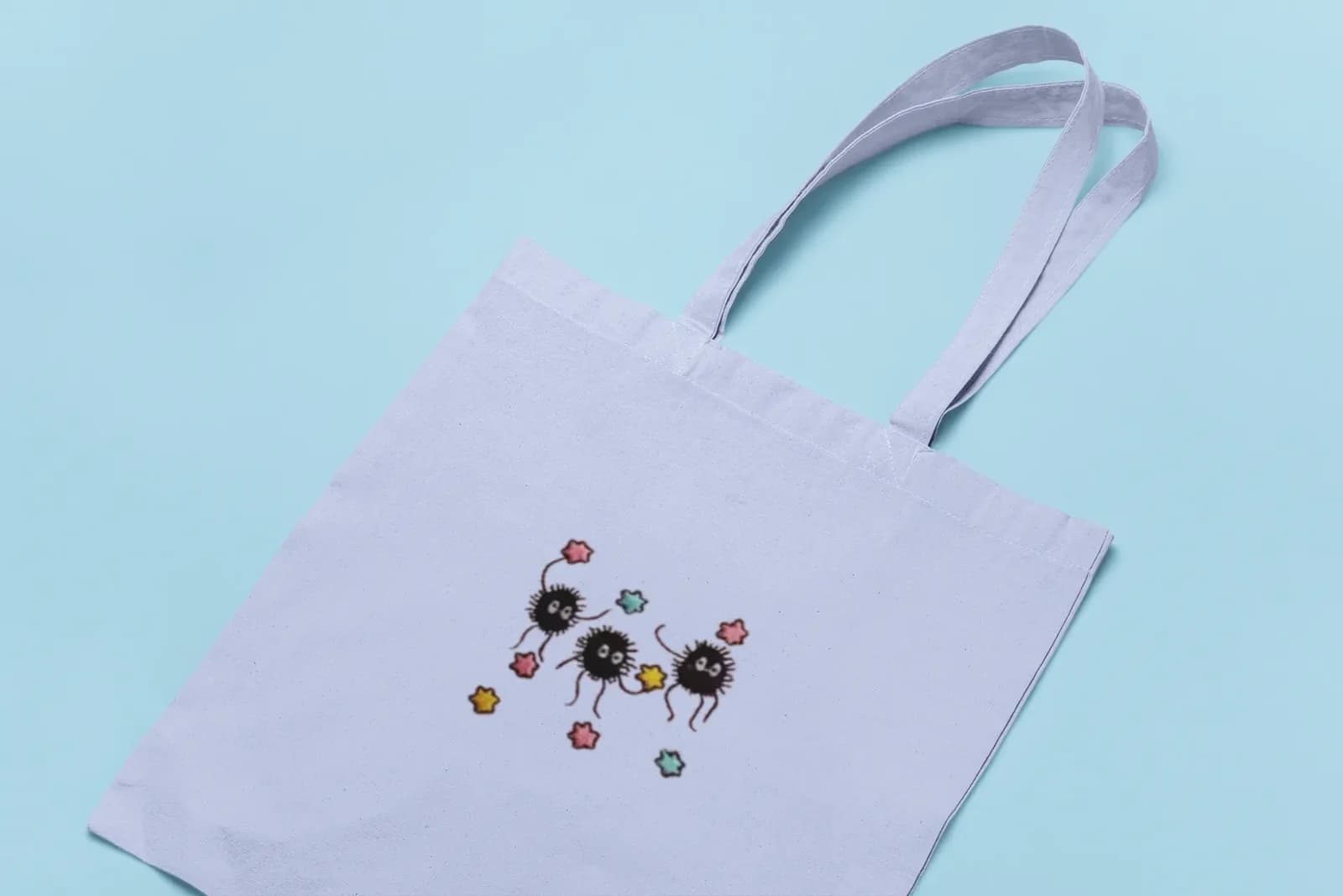 Les Adorables Noiraudes de Ghibli — Tote bag