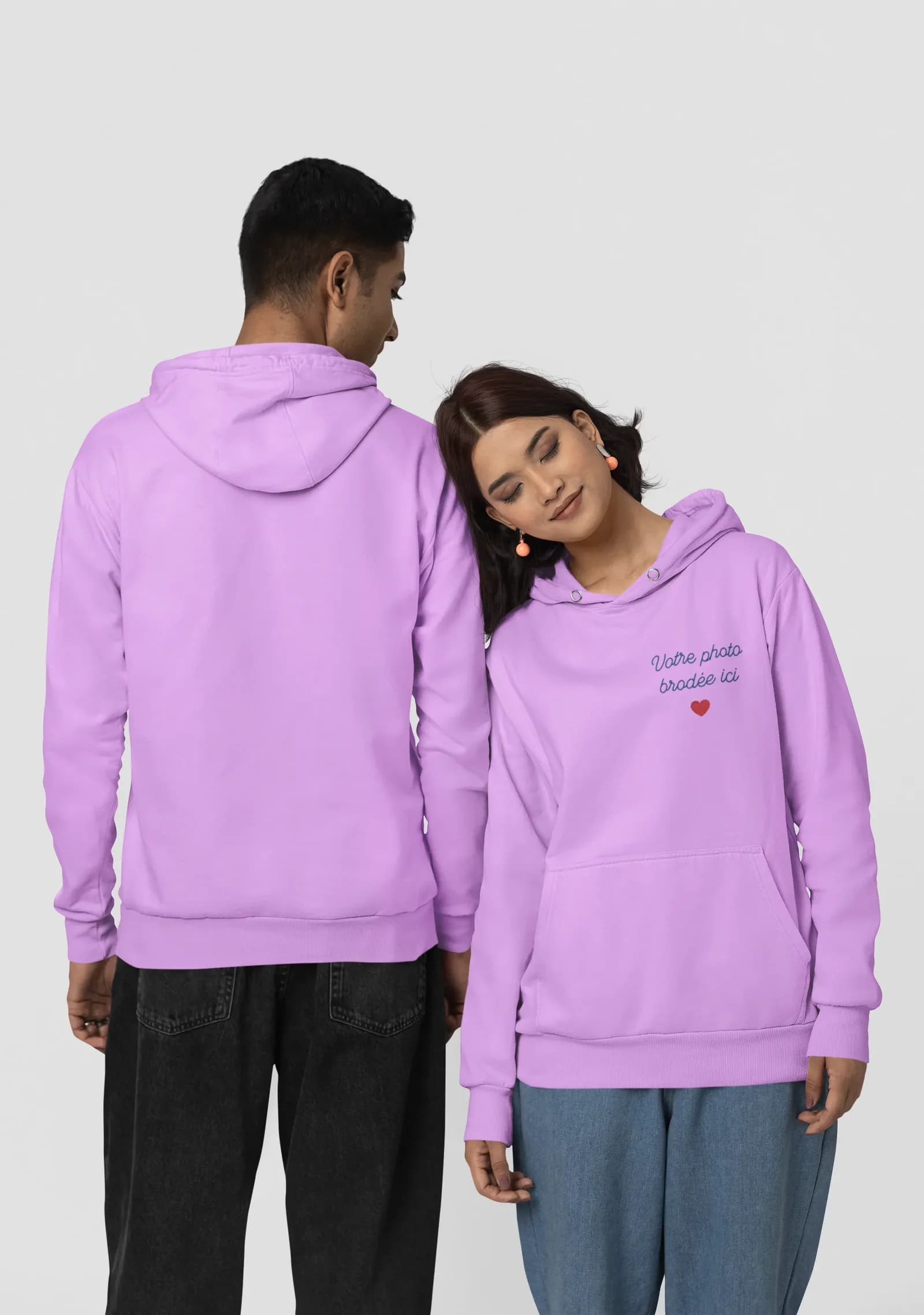 Hoodie personnalisé — Lila