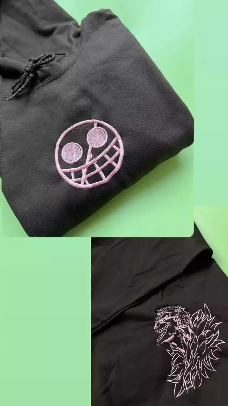 Doflamingo (broderie avant et arrière)