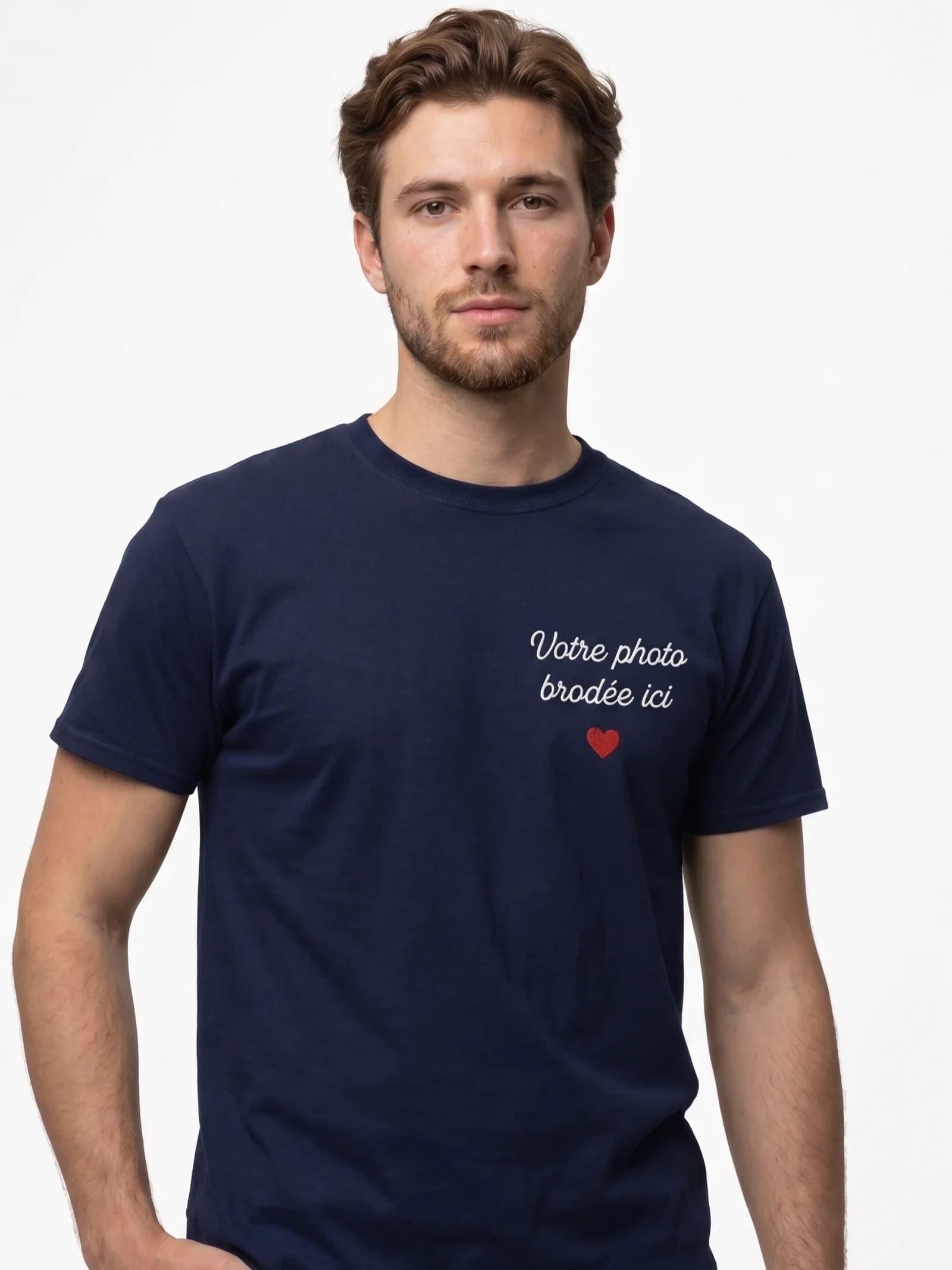 T-shirt personnalisé — Bleu marine