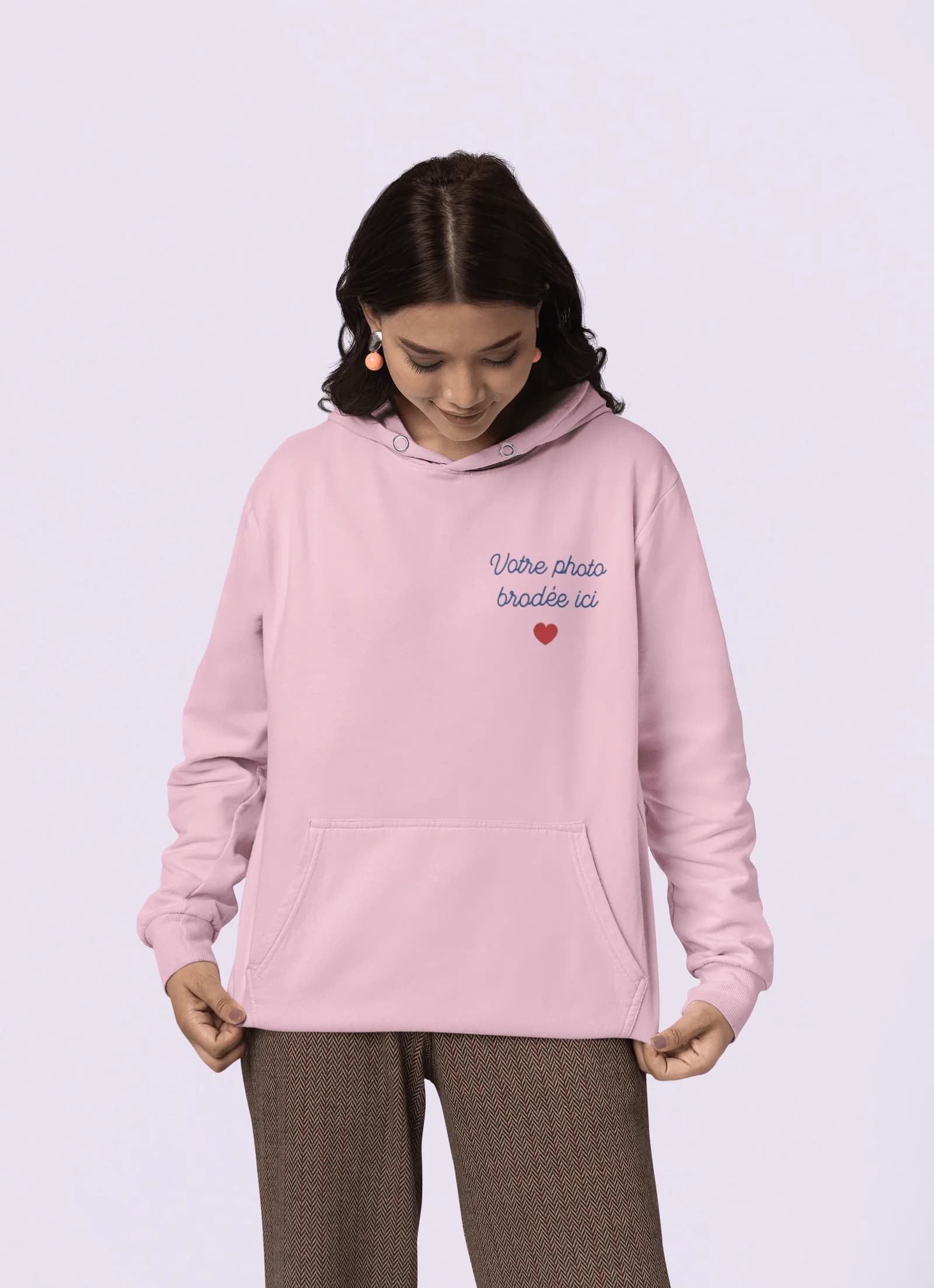Hoodie personnalisé — Rose