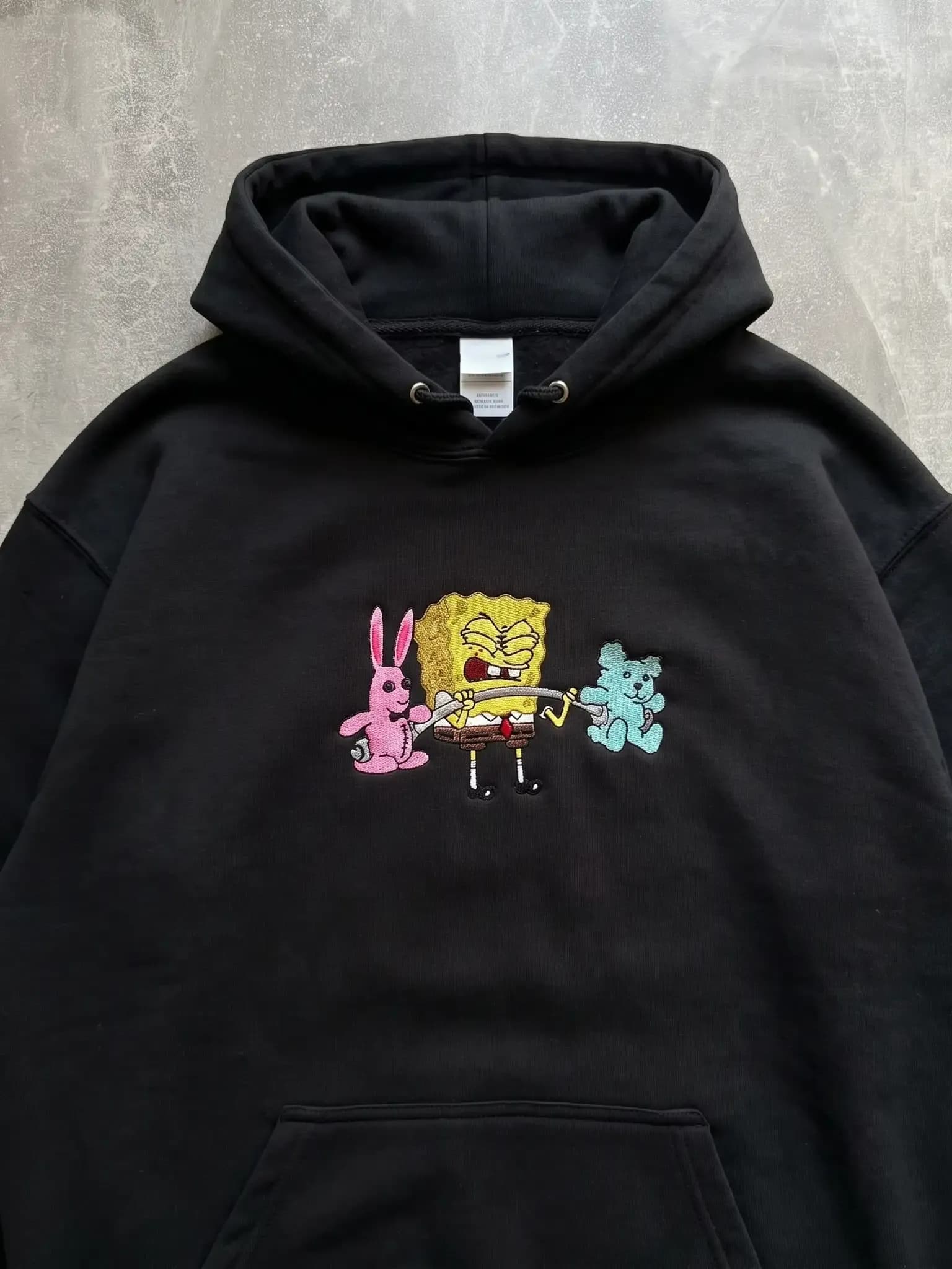Gym hoodie bob l'éponge