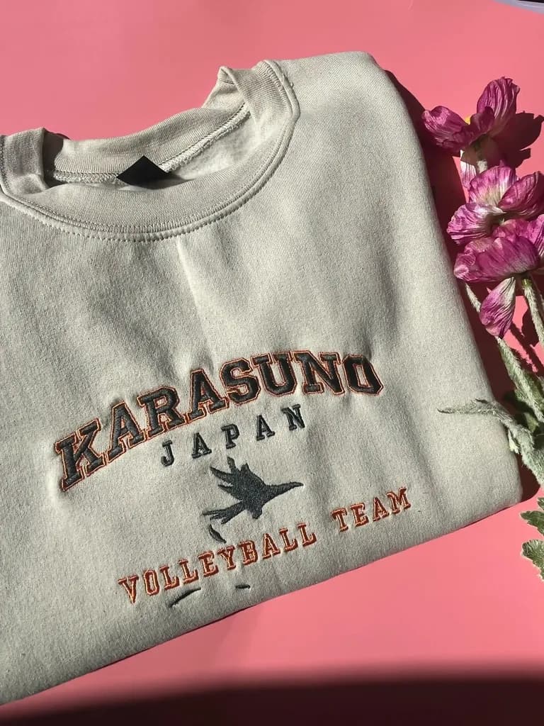 Haikyuu!! | Sweatshirt Brodé Karasuno