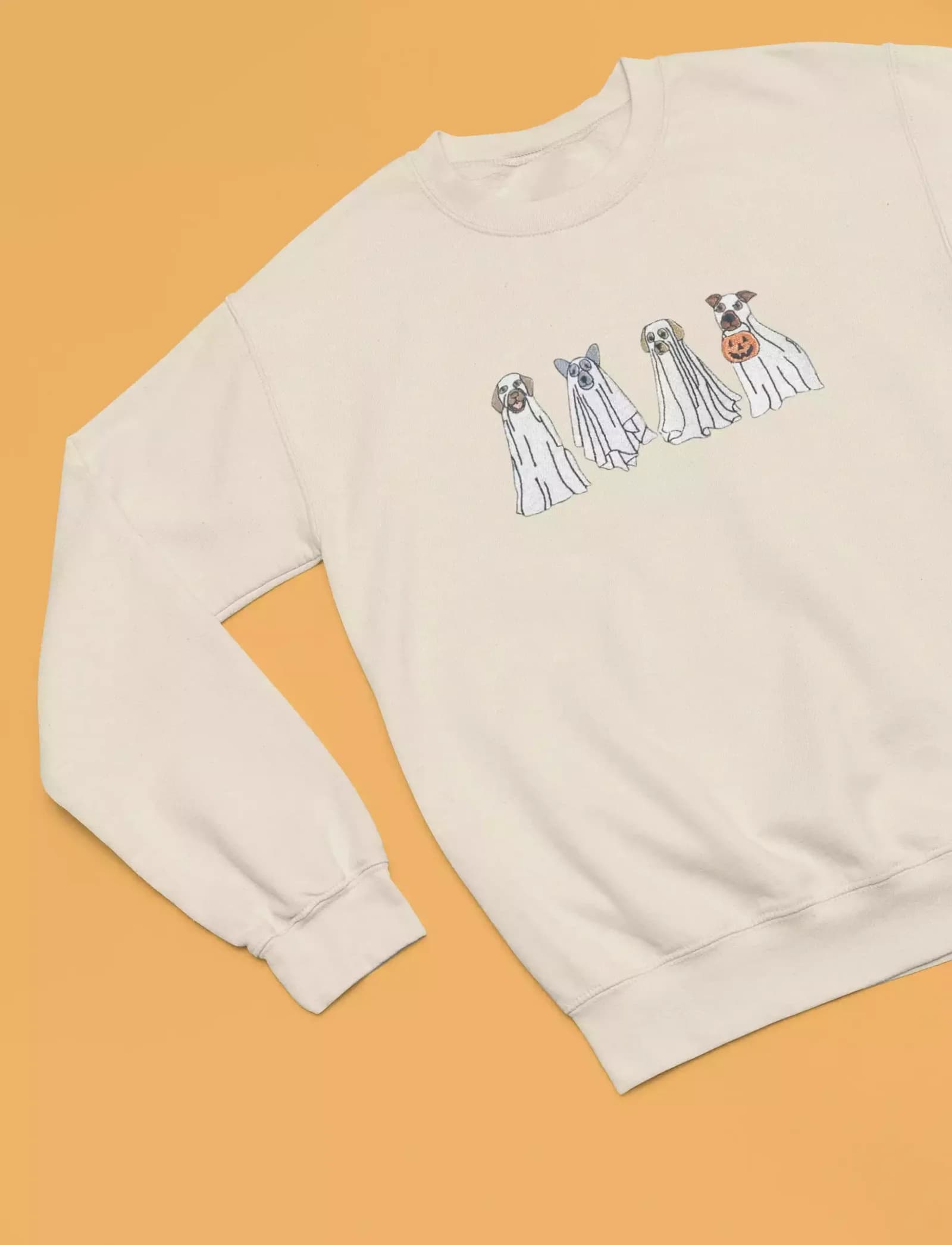 Spooky Chiens Fantômes — Sweatshirt