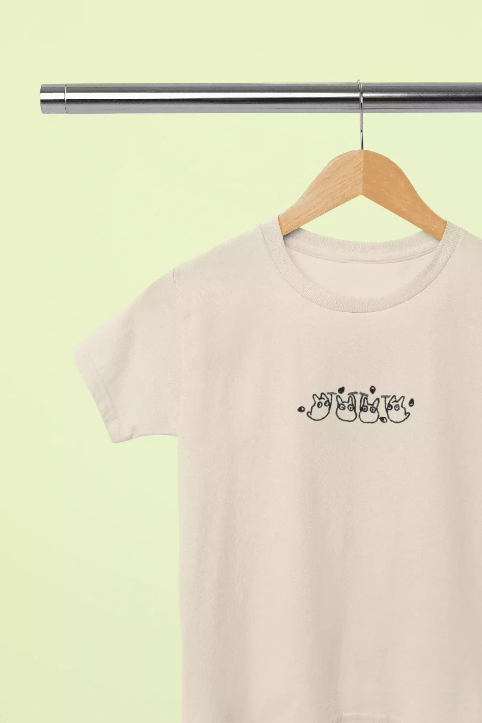 Totoro blanc — T-shirt