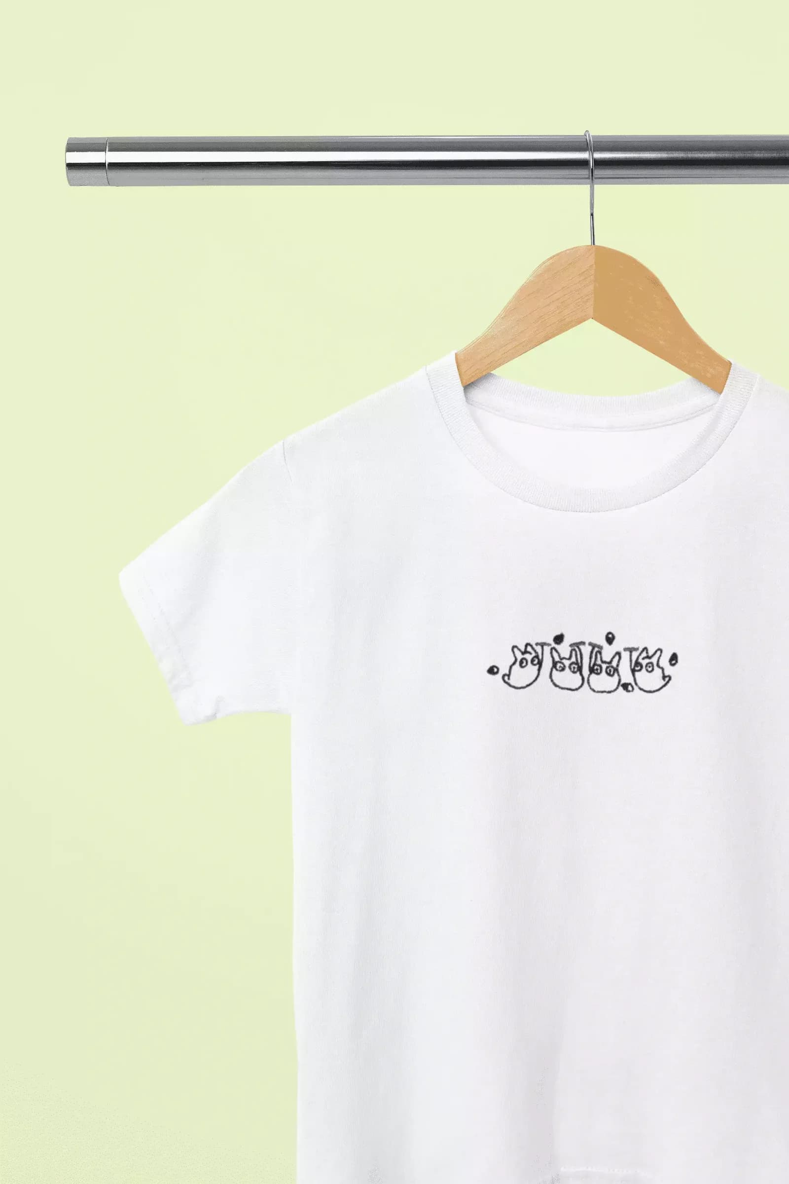 Totoro blanc — T-shirt