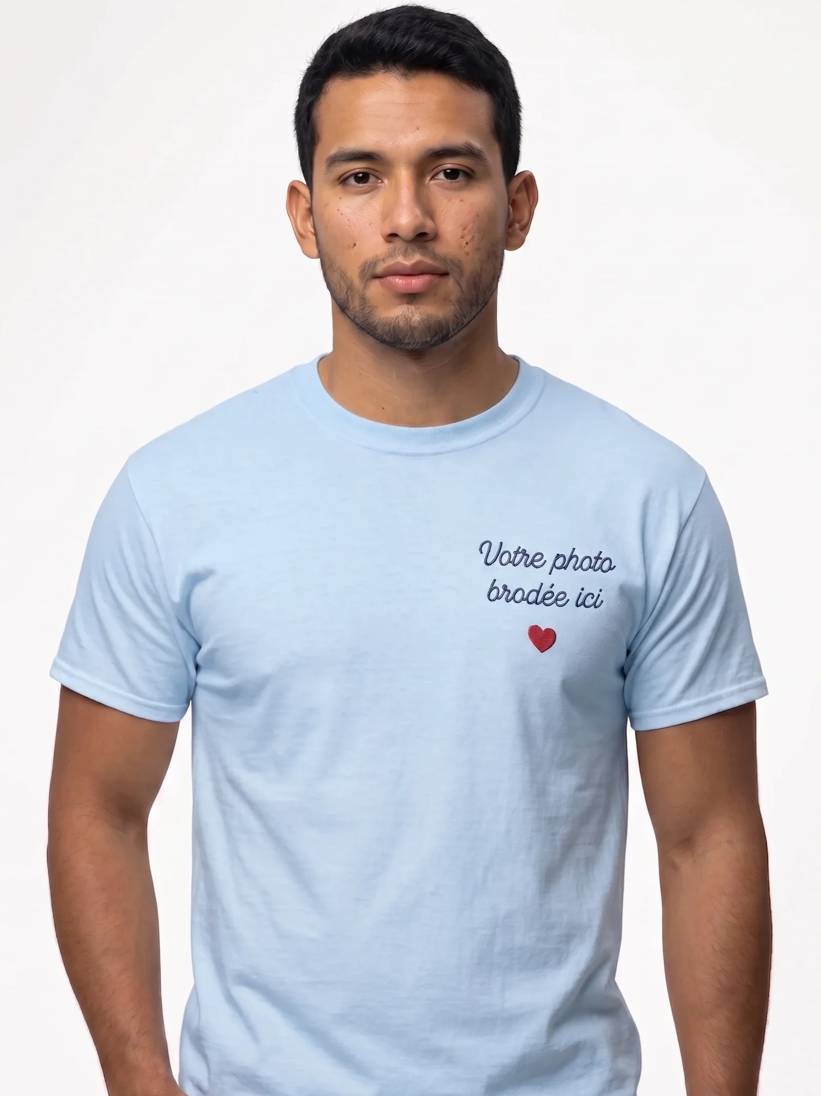 T-shirt personnalisé — Bleu clair