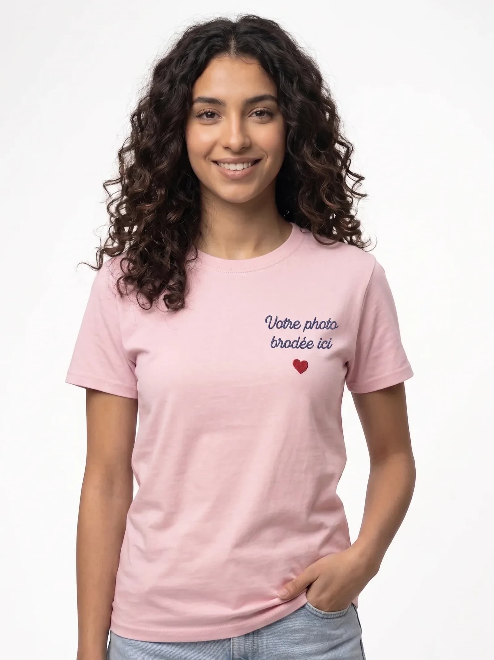 T-shirt personnalisé — Rose